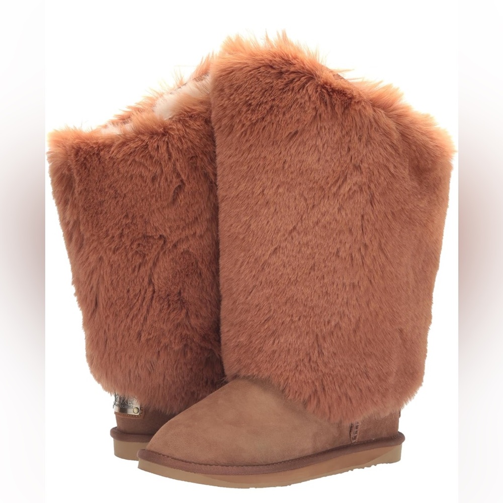 Australia Luxe Collective Hun Chestnut Boots NEW - Picture 2 of 12
